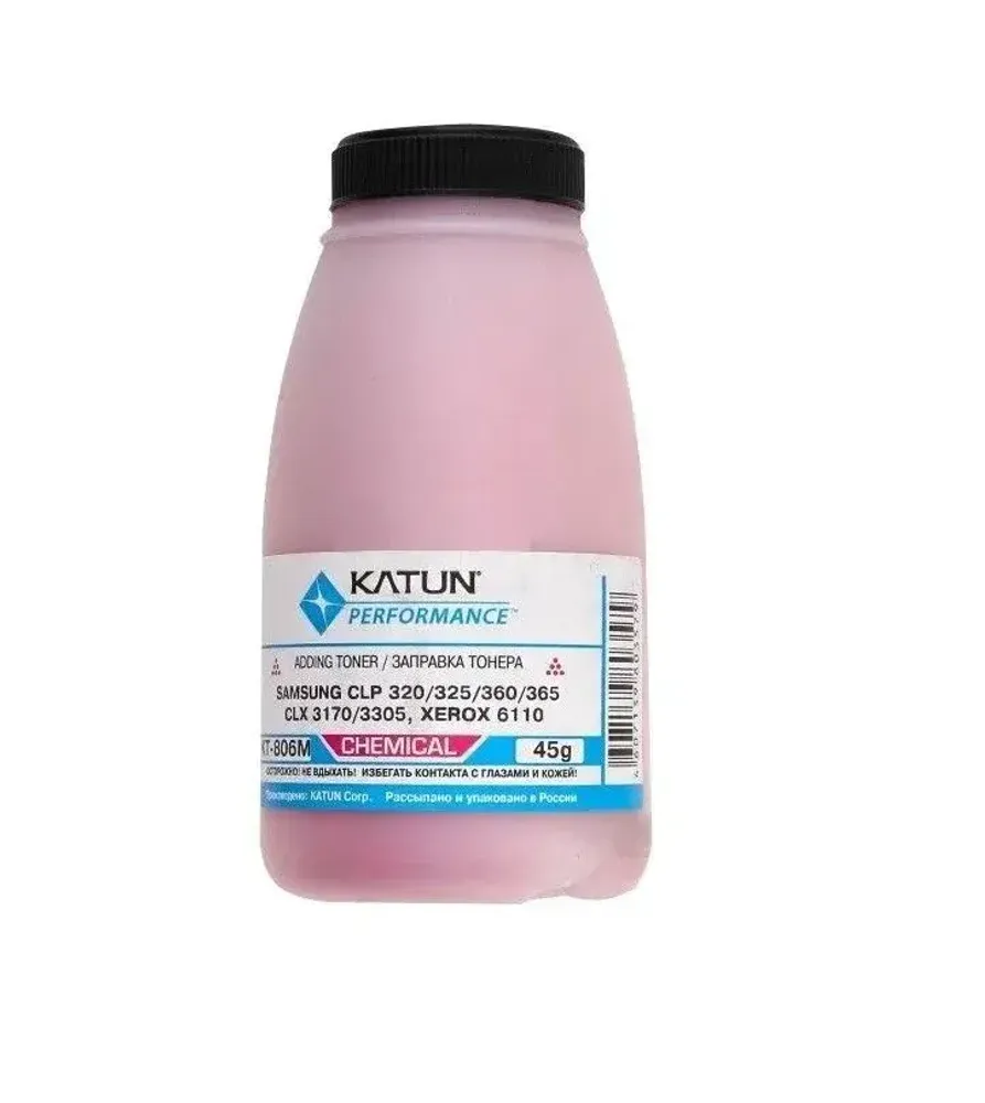 Тонер Katun тип KT-808M для HP CE313A Magenta, химический (25г)