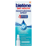 Biotene Dental Products, увлажняющий спрей от сухости во рту, нежная мята, 44,3 мл (1,5 жидк. унции)