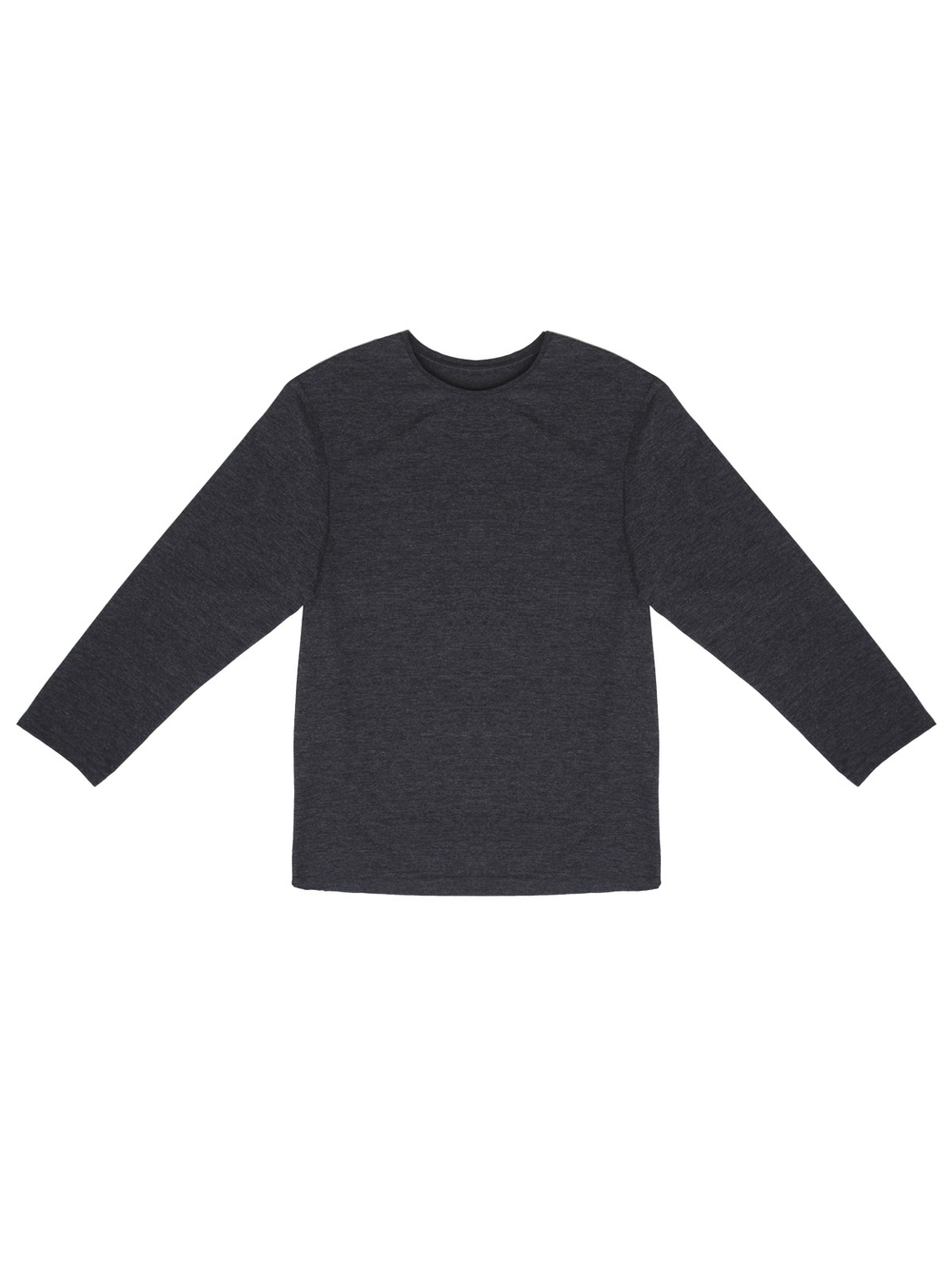 Лонгслив унисекс "Серость". Серый меланж