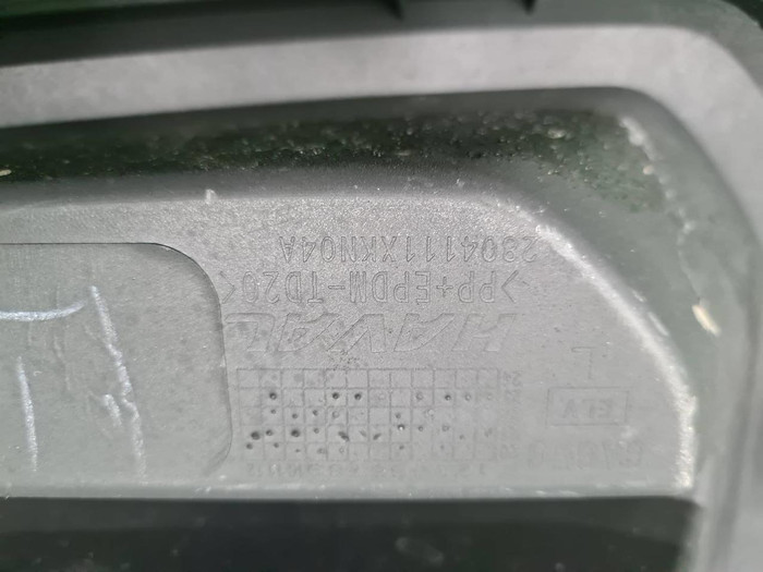 Накладка заднего бампера левая Haval Dargo (22-нв)