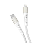 Дата-кабель Armor Type-C – Lightning, 1 м, 2.4A, белый