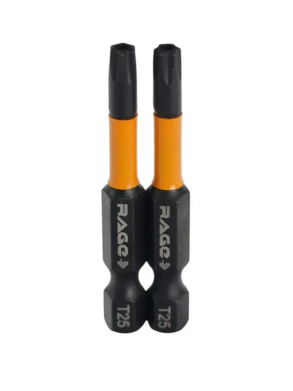 Набор бит торсионных IMPACT 2 шт TORX T25 S2 х 50 мм RAGE by VIRA