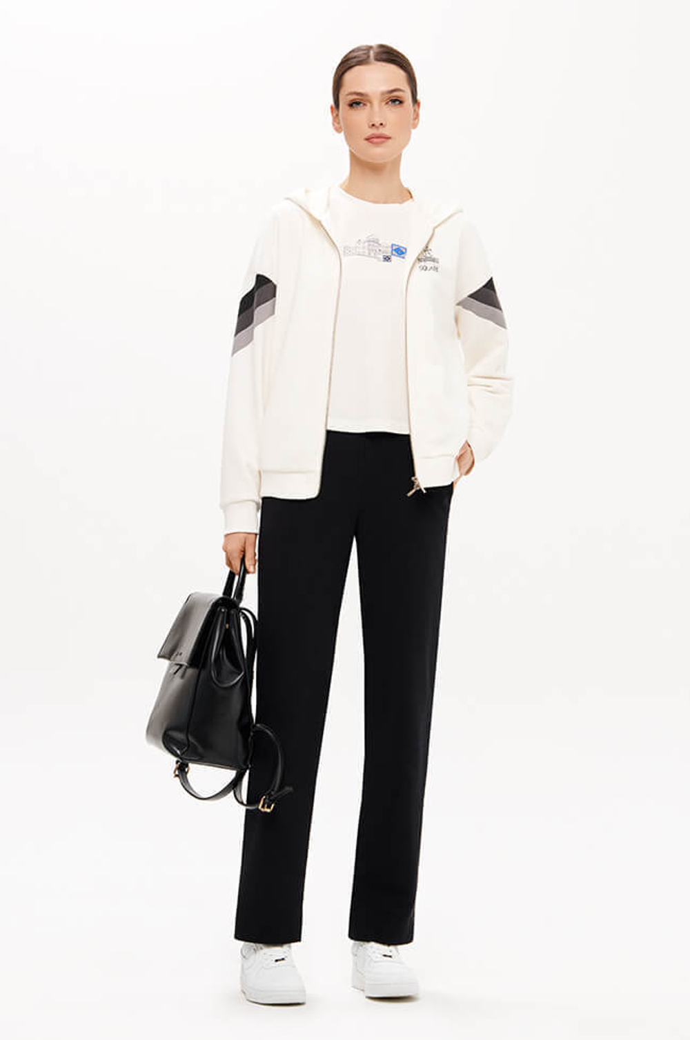 1943 Толстовка женская (молочный)