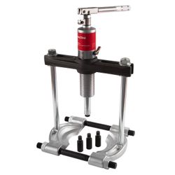 МАСТАК (104-19708) Съемник подшипников гидравлический, 8 т, 28-150 мм, сегментного типа, с совмещенным насосом