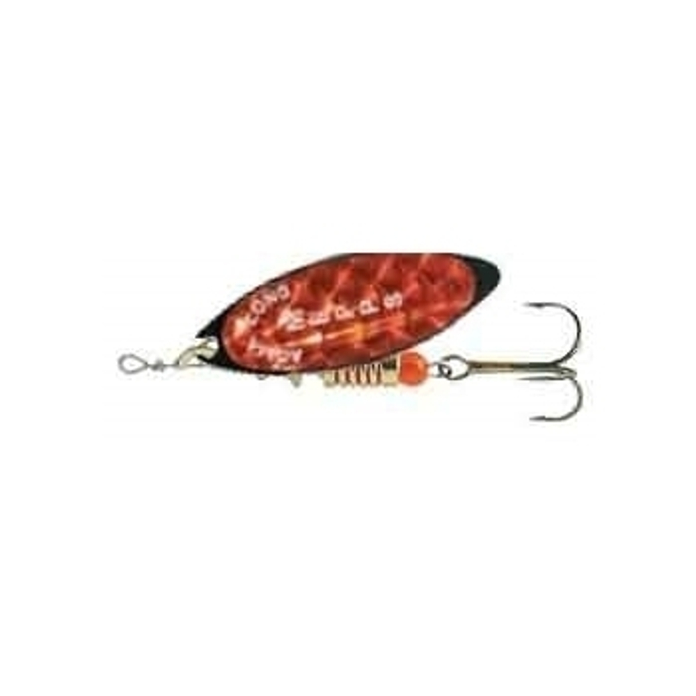 Блесна для рыбалки вращающаяся Mepps AGLIA LONG REDBO