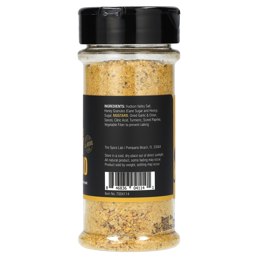 The Spice Lab, Медовая горчица по-деревенски, 6 унций (170 г)