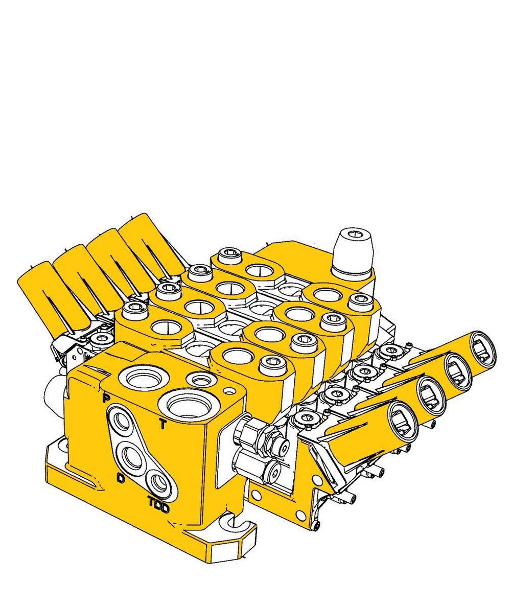 Гидрораспределитель JCB 332/F9297