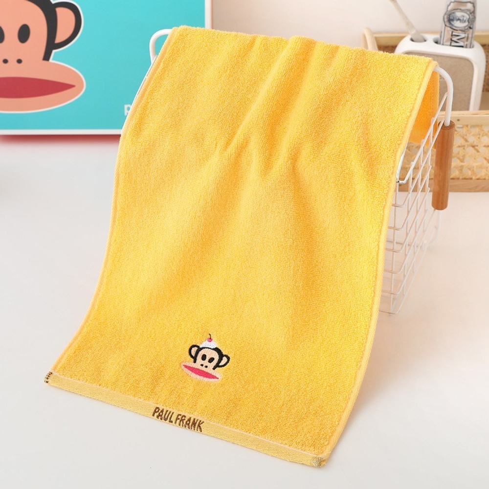 Подарочный набор полотенец из 100% хлопка Paul Frank (Yellow)