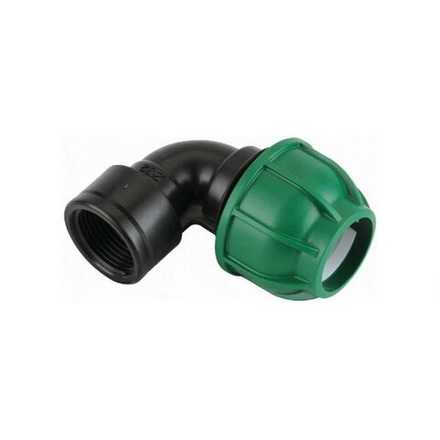 Колено для ПЭ трубы 32х3/4" ВР