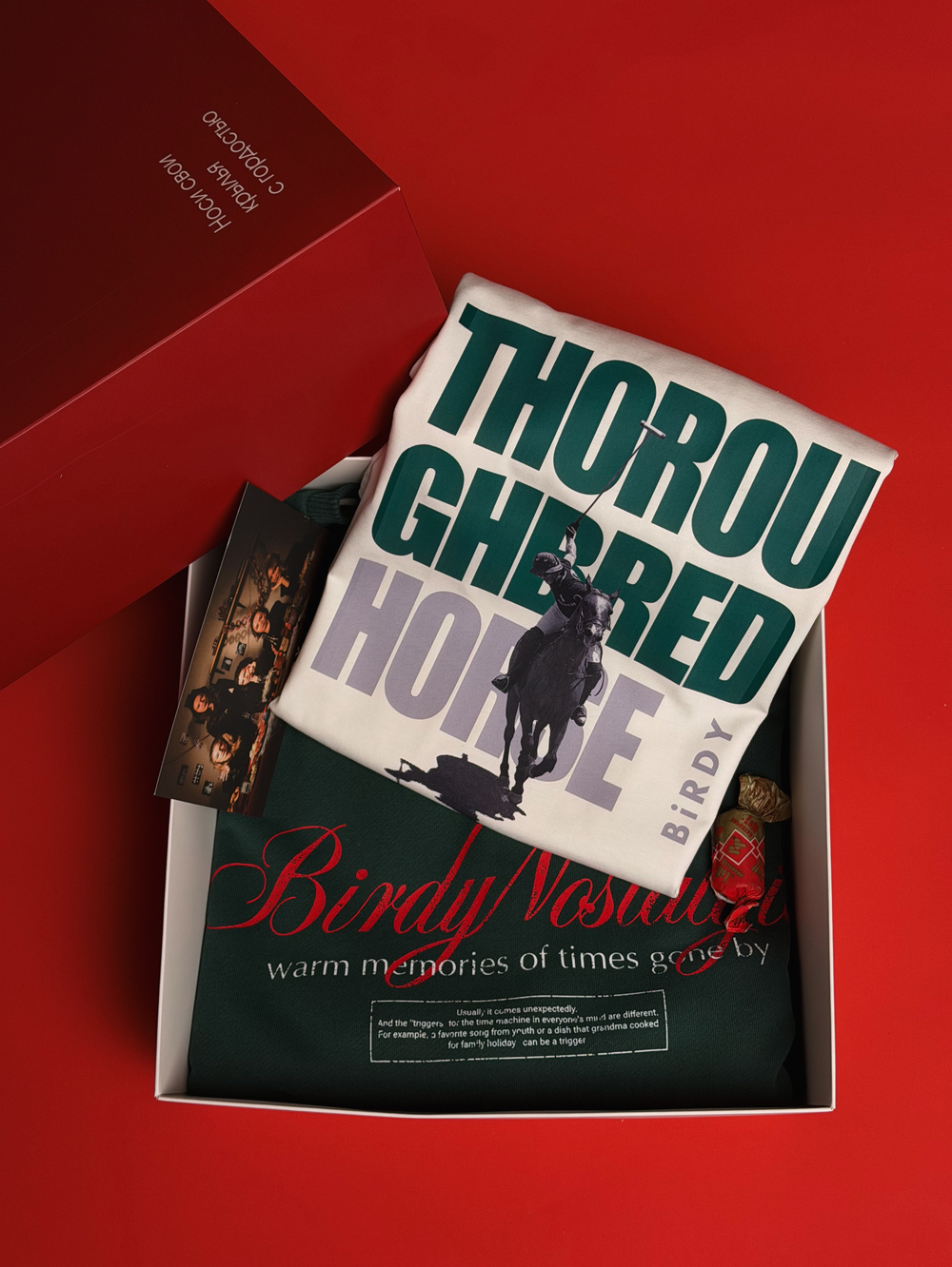 Бокс новогодний №1 | свитшот+футболка