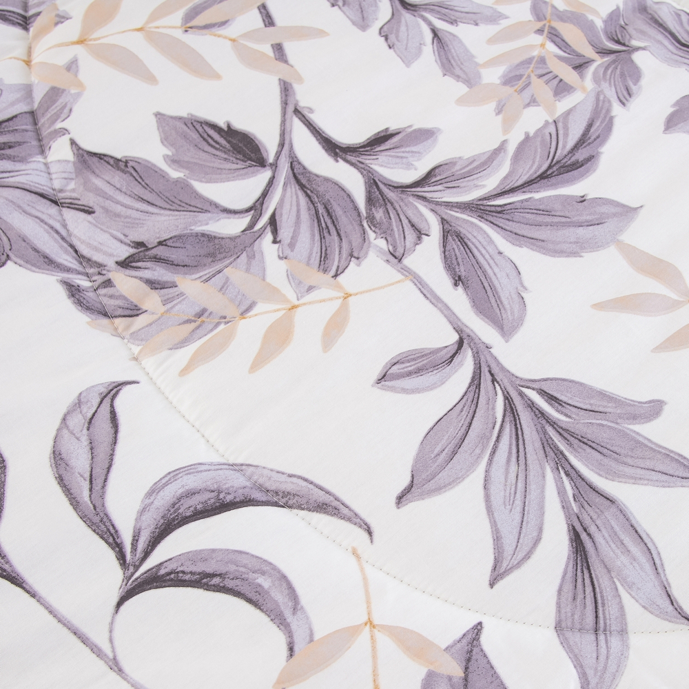 Комплект постельного белья Сатин с Одеялом 100% хлопок на резинке OBR157