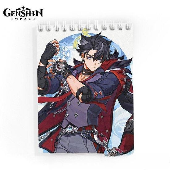 Блокнот Genshin Impact Геншин Импакт Ризли