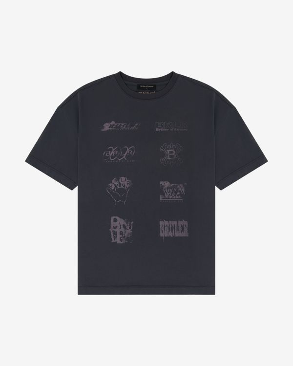 Футболка Signature Poitrine серая - фото 1