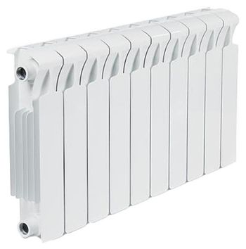 RIFAR MONOLIT VENTIL 350 MVL 6 секции радиатор биметаллический нижнее левое подключение (белый)