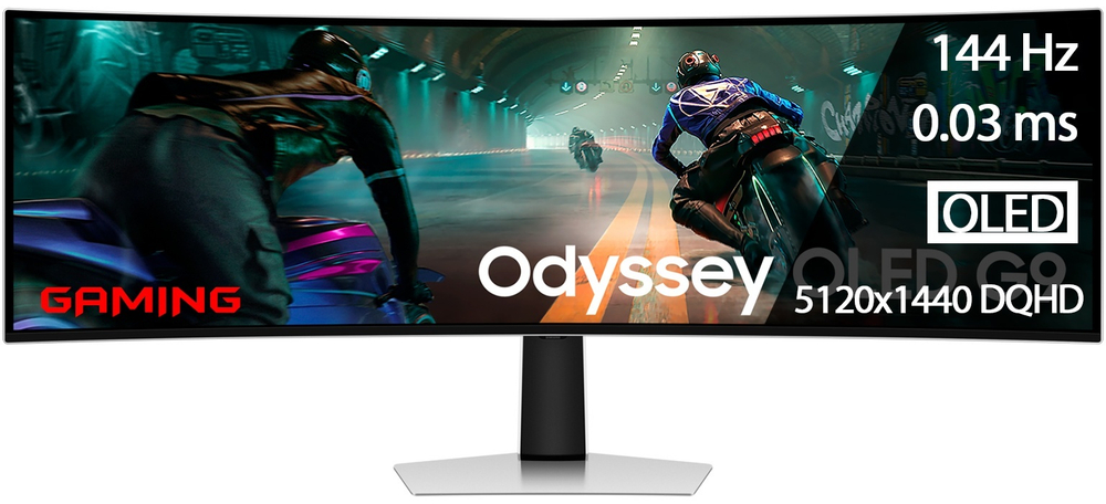 Монитор 49" Samsung LS49DG910SIXCI серебристый