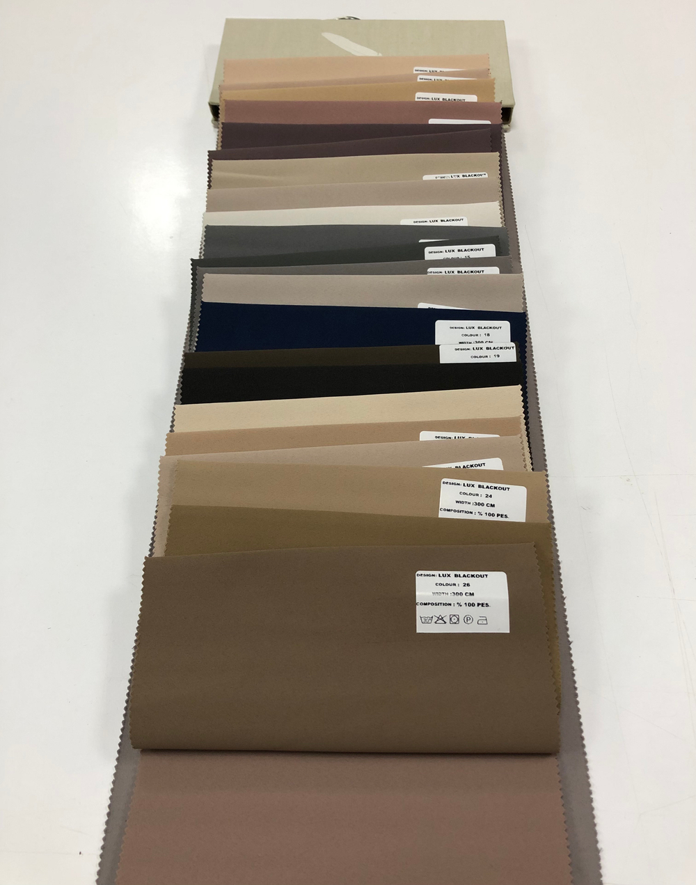 Портьерная ткань blackout двусторонний Aisa арт. Lux blackout (высота 300 см, Турция)