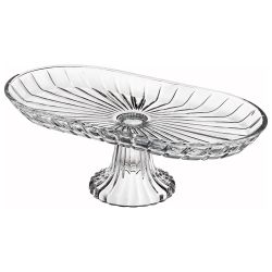 БЛЮДО НА НОЖКЕ ОВАЛЬНОЕ 33Х16Х12 СМ