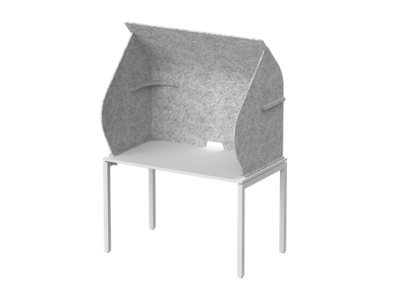 Кабина-капсула с фигурными боковыми стенками 98х72х140