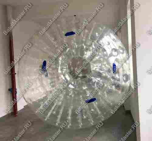 Гидро/аква зорб "Кристалл", ПВХ, диаметр 2,8 м, один вход