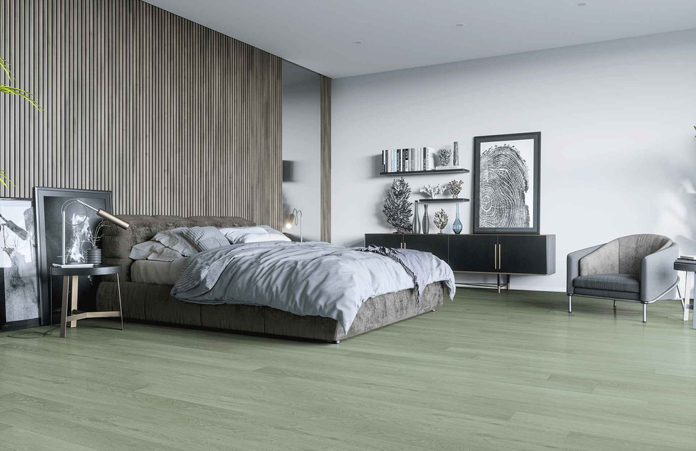 Кварцевый ламинат Home Expert Natural 2106-12 Дуб Густой туман - Магазин напольных покрытий в Екатеринбурге. MAXI ПОЛ