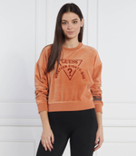 Худи logo GUESS - оранжевый(W2BQ21 KBBN0)