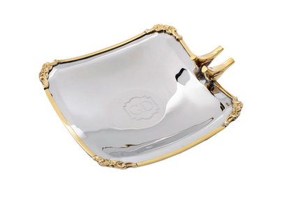 Блюдо декоративное квадратное Garda Decor Birds