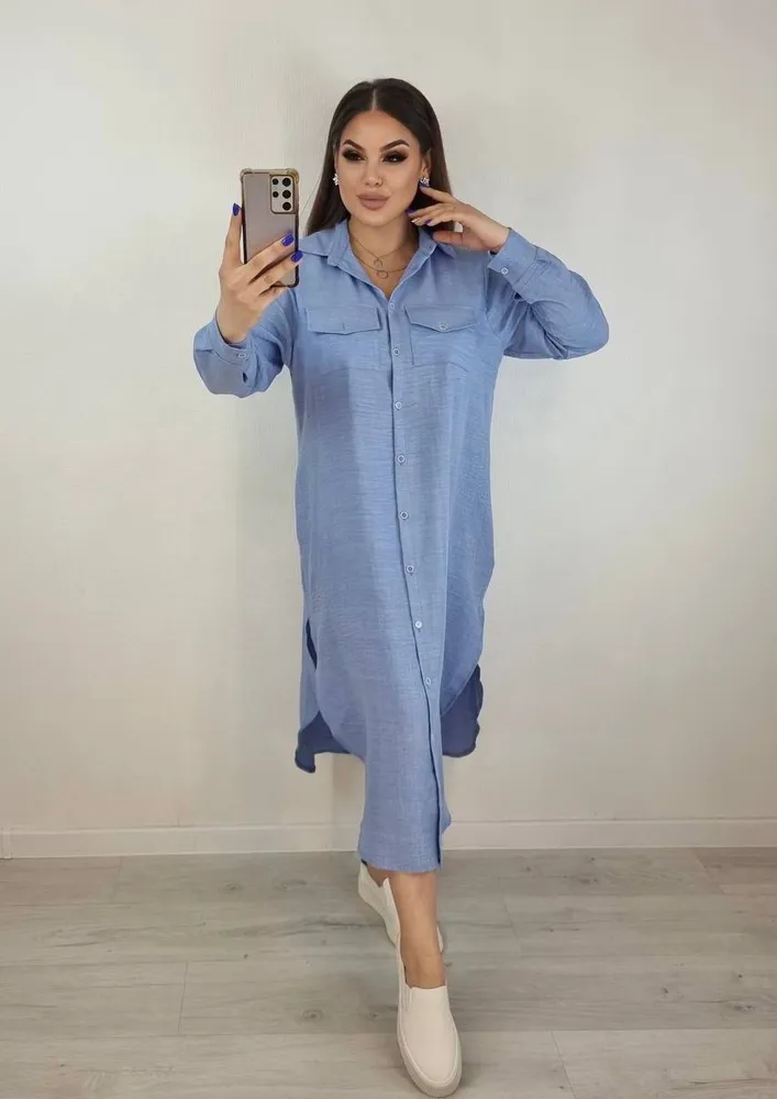 Платье-рубашка 01486-2 Fabrika