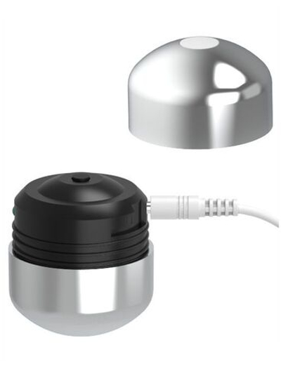 Черное виброяйцо с пультом управления Remote Cherry (Цвет: черный)