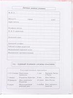 Дневник школьный (1-11) А5 40л. "Мрамор и цветы-2" (Проф-Пресс)