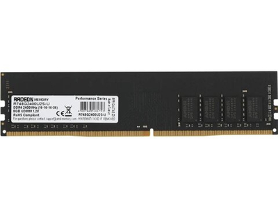 Оперативная память AMD Radeon R7 Performance R748G2400U2S-U, DDR4 1х 8ГБ 2400 МГц, DIMM, RTL
