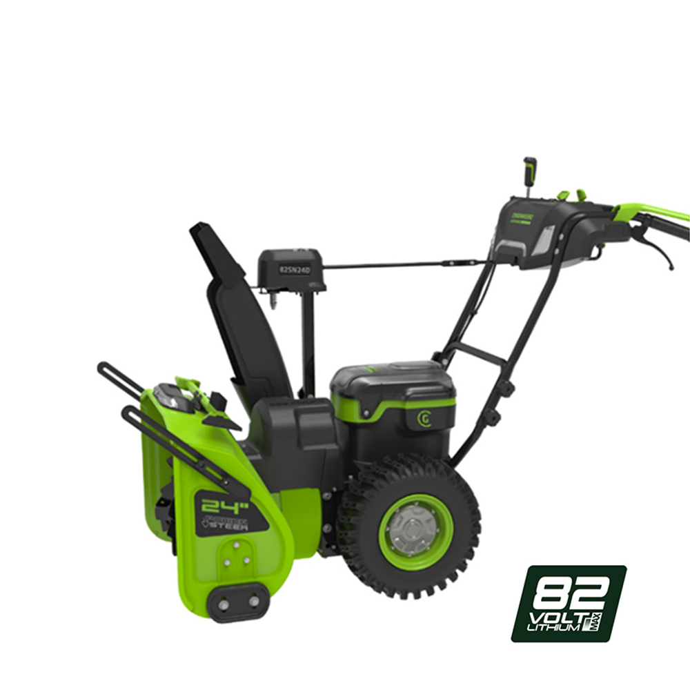 Снегоуборщик аккумуляторный GREENWORKS GD82ST 56 самоходный с АКБ и ЗУ 2602807U3C