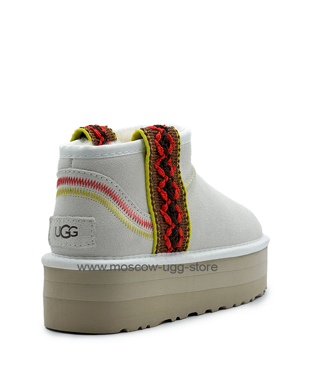 ULTRA MINI BRAID PLATFORM-white