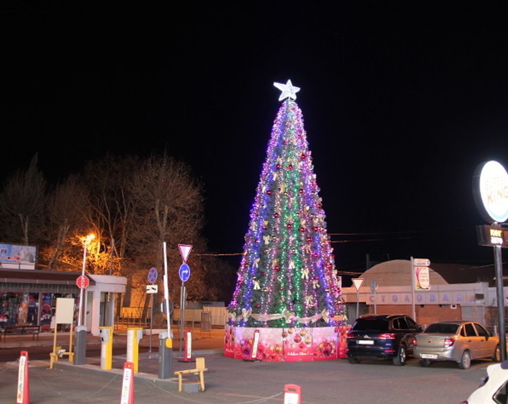 Ограждение для Ствольной уличной искусственной елки