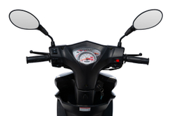 Скутер Regulmoto EAGLE 50 (колёса R12) Белый/синий