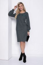 Платье Шарли (темно-зеленое) П12482-18 LT Collection