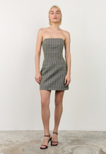 Корсетное платье мини