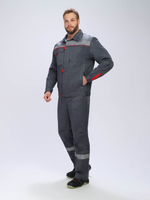 Костюм Флофт-2 СОП (тк.Смесовая,210) п/к, т.серый/серый
