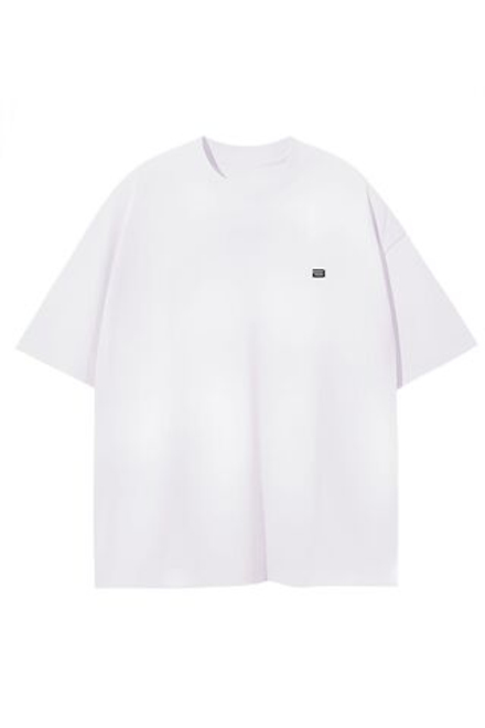 «Plain t-shirt» Футболка унисекс свободного кроя