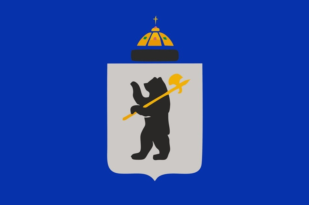 Флаг Ярославля 90х135 см