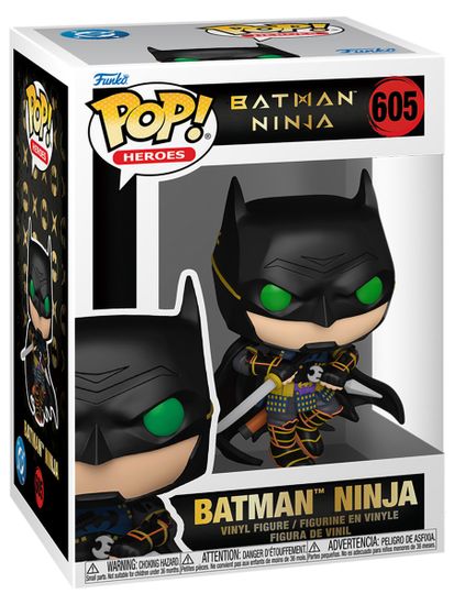 Фигурка Funko POP! Heroes DC Batman Ninja Batman Ninja (605) 90301 / Фигурка Фанко ПОП! по мотивам вселенной "DC", Бэтмен