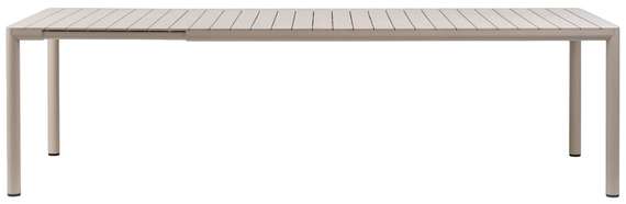 Стол раздвижной Tevere, 210-275х100 см, бежевый