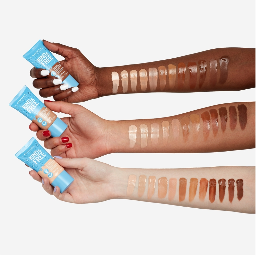 Rimmel Kind & Free - Легкий увлажняющий тональный крем, 30 ml