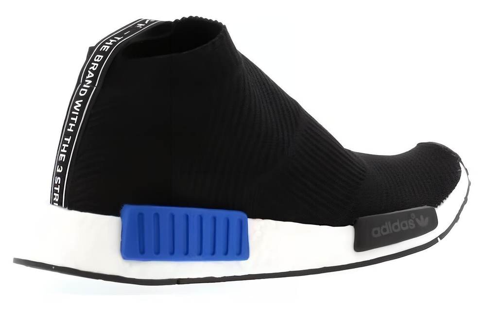 Кроссовки Adidas Originals Nmd City Sock Core Black Lush Blue