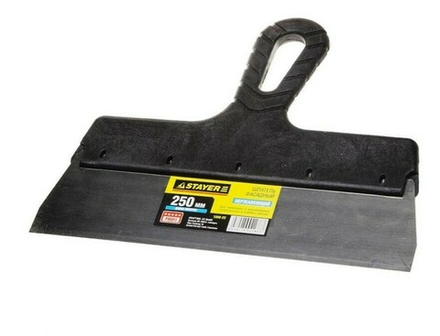 1008-25 Шпатель STAYER MASTER фасадный стальной пластмассовая ручка 250мм