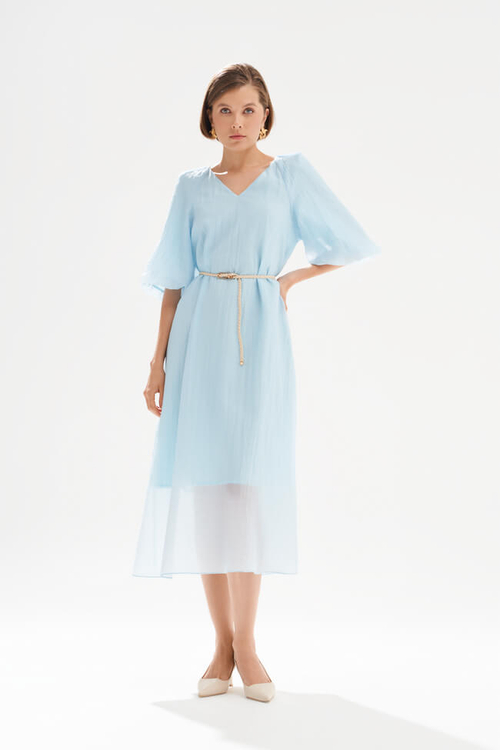 51743 Платье женское (голубой)