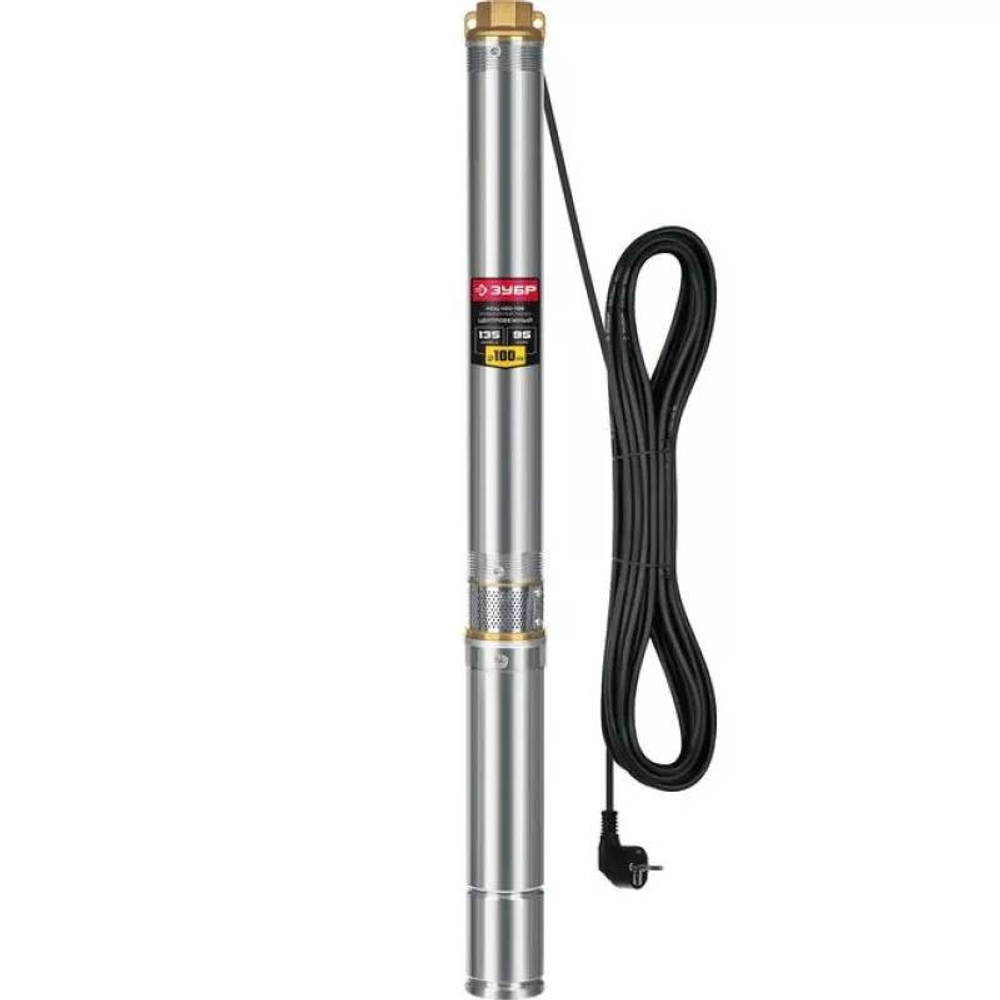 Насос скважинный Зубр НСЦ-100-135 центробежный 1800 Вт 135 м