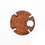 Винный столик со складывающимися ножками из Сибирского Кедра VN3