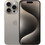 Смартфон Apple iPhone 15 Pro 128 ГБ, Dual: nano SIM + eSIM, Натуральный титан