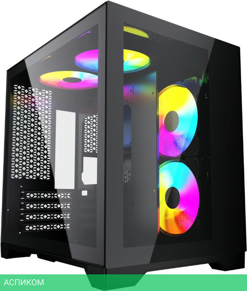 Корпус Powercase Vision Micro черный (CVBM-L4)