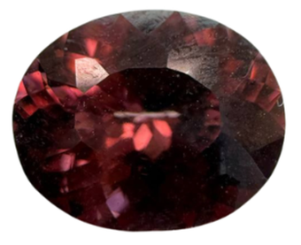 Циркон натуральный, огранка «овал» 10×8 мм (экз.2 )